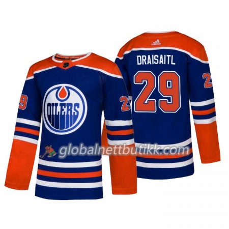 Edmonton Oilers Hockeydrakt Leon Draisaitl 29 Alternate 2018-2019 Adidas Authentic - Herre